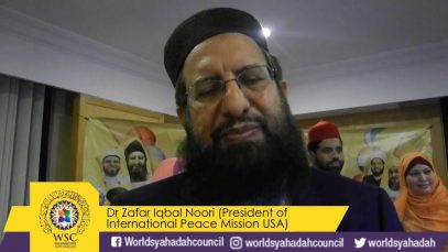 Event full of Wisdom and Oceans Knowledge – Dr Zafar Iqbal Noori