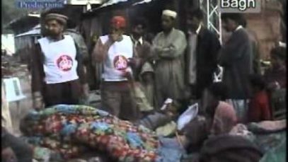 Mustafai Razakar Activities Earthquake 2005 Bagh Medical camp Mustafai Tv